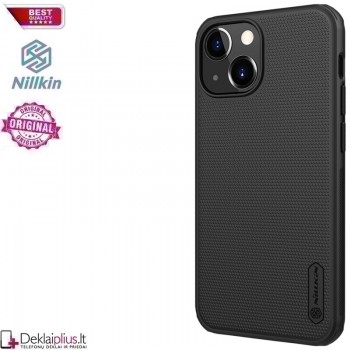 Nillkin Frosted shield plastikinis dėklas - juodas (telefonui Apple Iphone 13 Mini)
